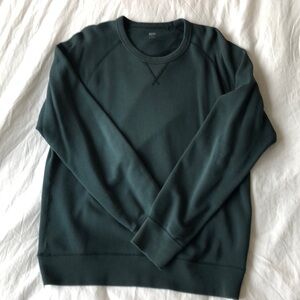 Uniqlo Green Crewneck Sweatshirt